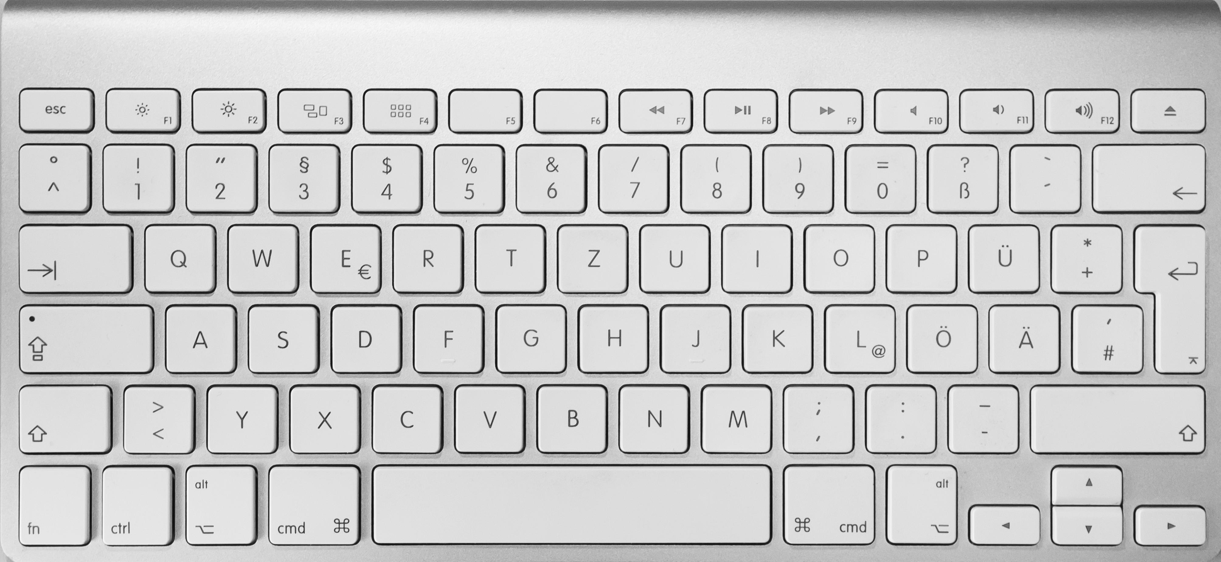 mac keyboard layout for windows 10